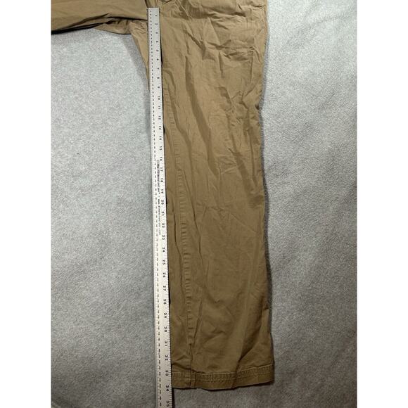 Columbia Hiking Pants Mens W36 L34 Khaki Light weight Breathable Slight Taper - Picture 5 of 16